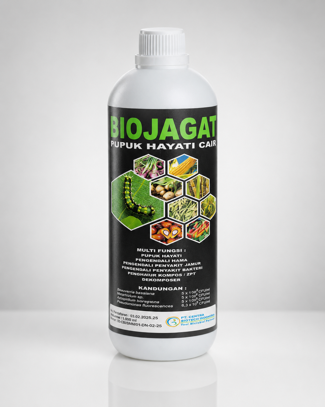 Botol BIOJAGAT pupuk hayati cair